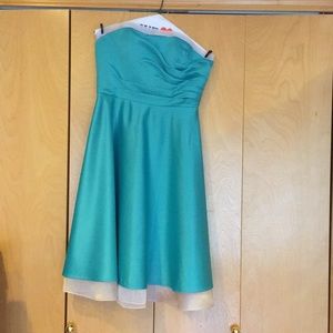 Turquoise formal dress